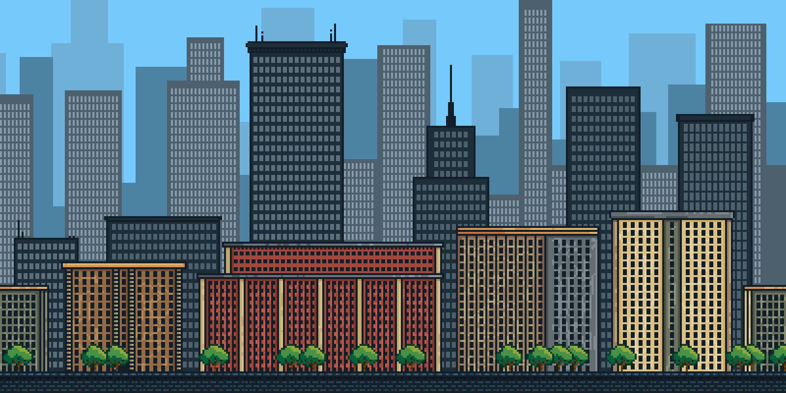 Pixel City Bros - Mobile Turn-Based RPG